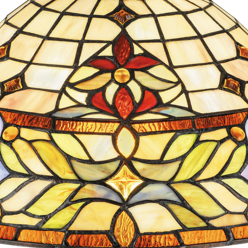 Quoizel TF5215TVB Two Light Table Lamp, Vintage Bronze