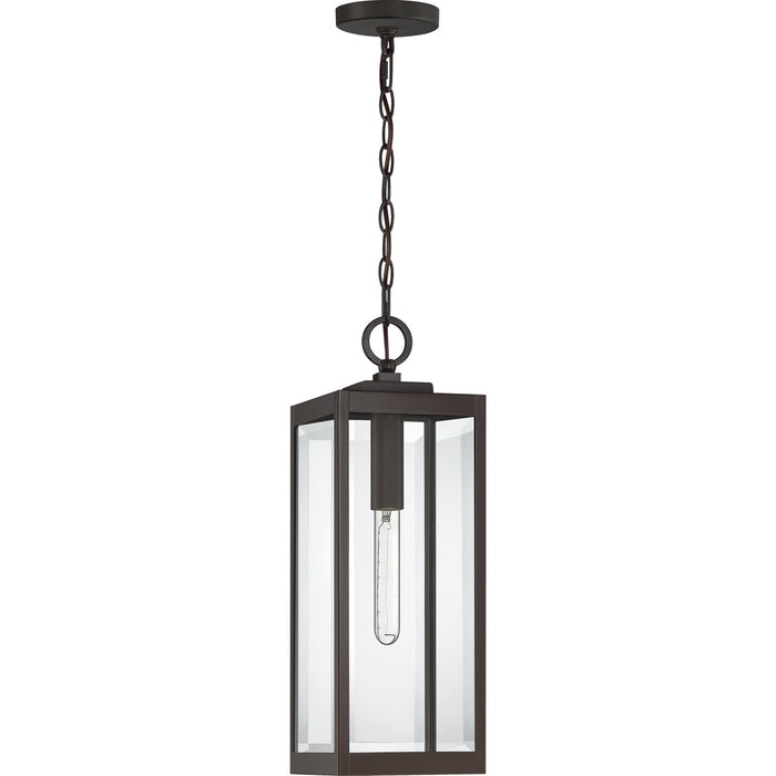 Quoizel WVR1907WT One Light Outdoor Lantern, Western Bronze