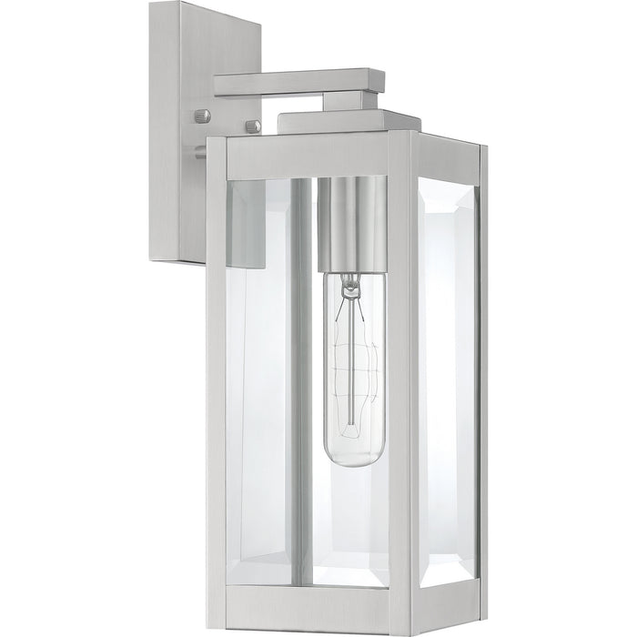 Quoizel WVR8405SS One Light Outdoor Lantern, Stainless Steel