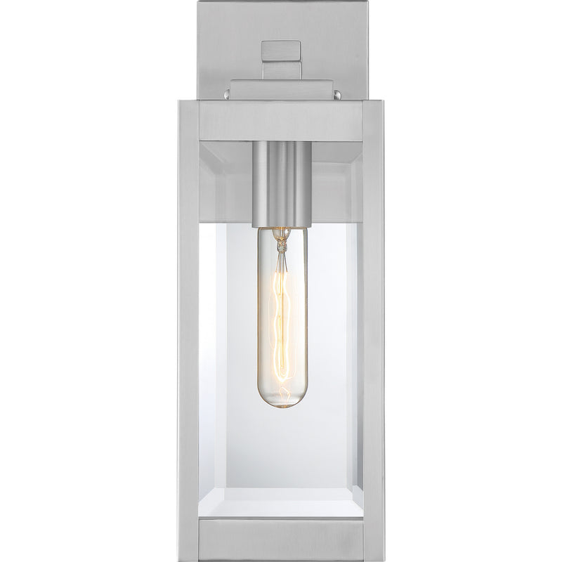 Quoizel WVR8405SS One Light Outdoor Lantern, Stainless Steel
