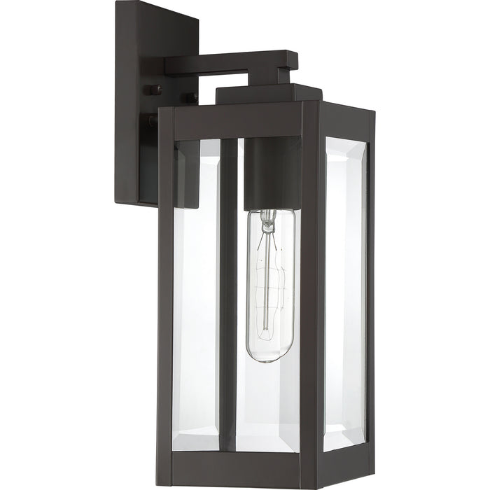 Quoizel WVR8405WT One Light Outdoor Lantern, Western Bronze