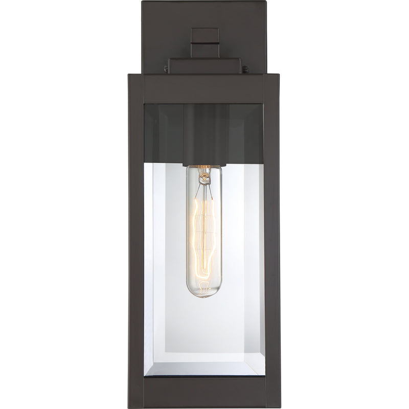 Quoizel WVR8405WT One Light Outdoor Lantern, Western Bronze