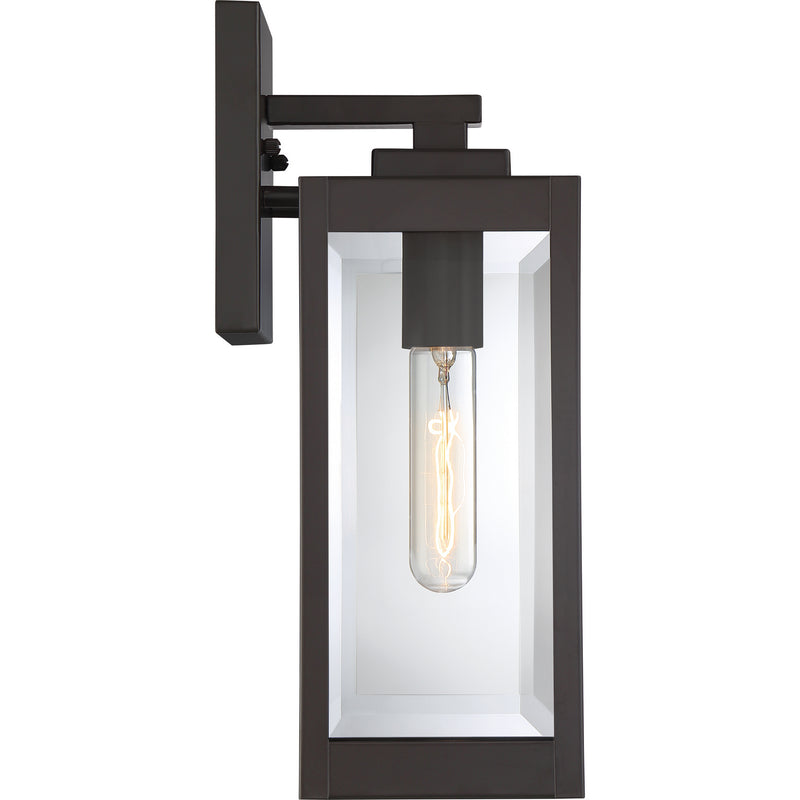 Quoizel WVR8405WT One Light Outdoor Lantern, Western Bronze