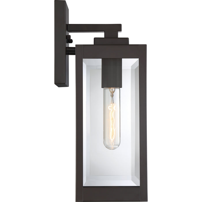 Quoizel WVR8405WT One Light Outdoor Lantern, Western Bronze