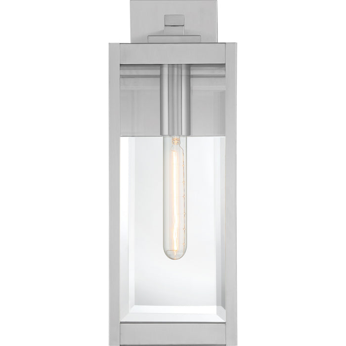Quoizel WVR8406SS One Light Outdoor Lantern, Stainless Steel