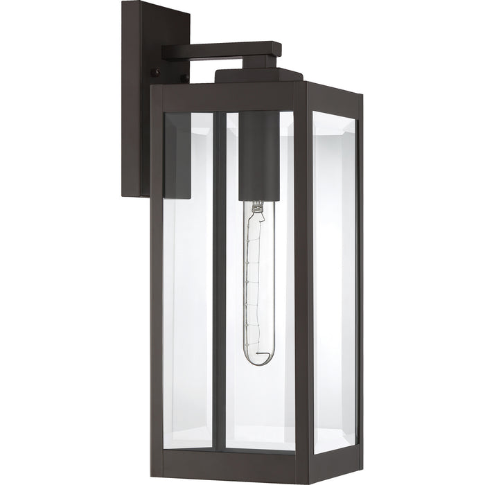 Quoizel WVR8406WT One Light Outdoor Lantern, Western Bronze