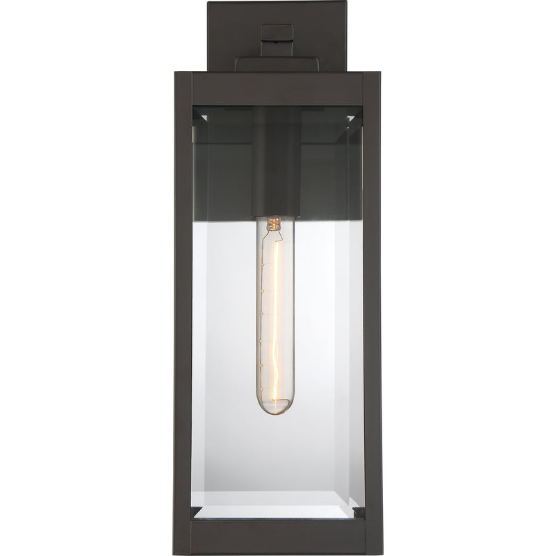 Quoizel WVR8406WT One Light Outdoor Lantern, Western Bronze