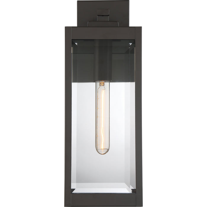 Quoizel WVR8406WT One Light Outdoor Lantern, Western Bronze