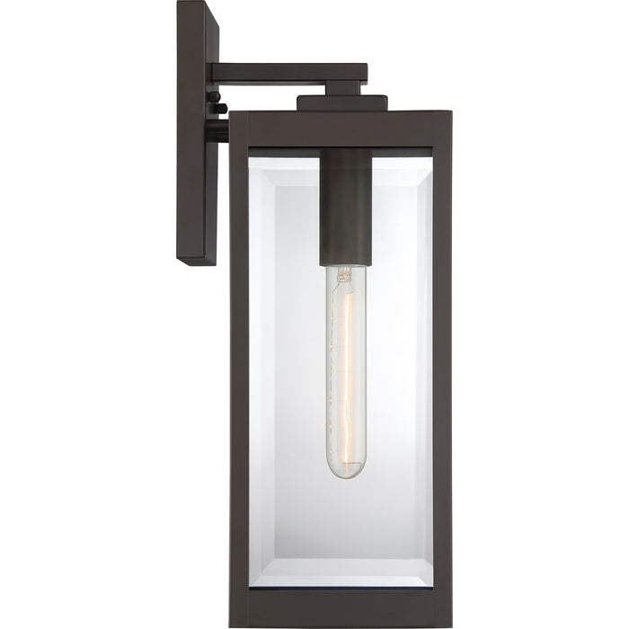 Quoizel WVR8406WT One Light Outdoor Lantern, Western Bronze