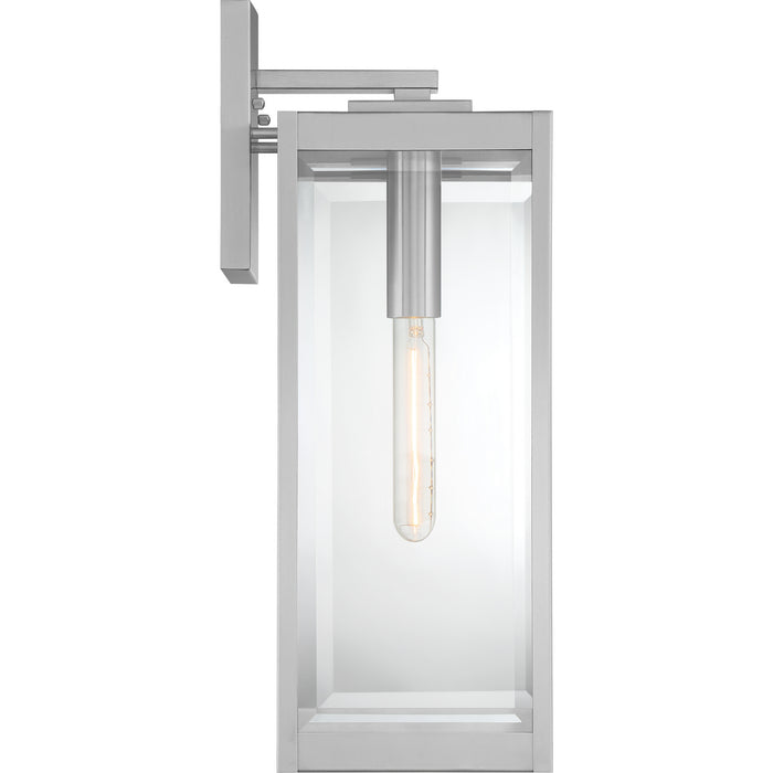 Quoizel WVR8407SS One Light Outdoor Lantern, Stainless Steel