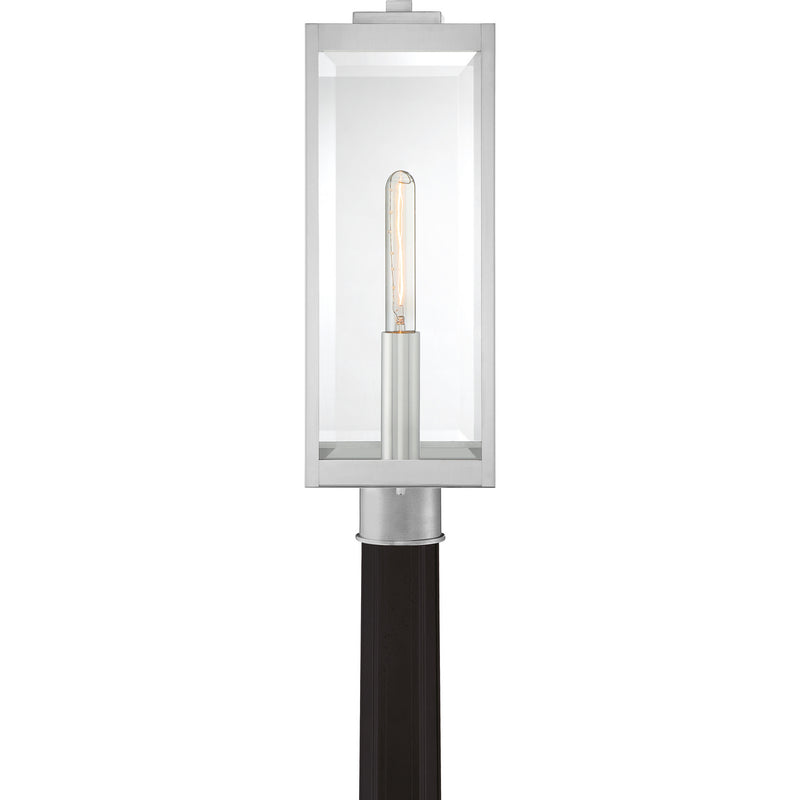 Quoizel WVR9007SS One Light Outdoor Lantern, Stainless Steel