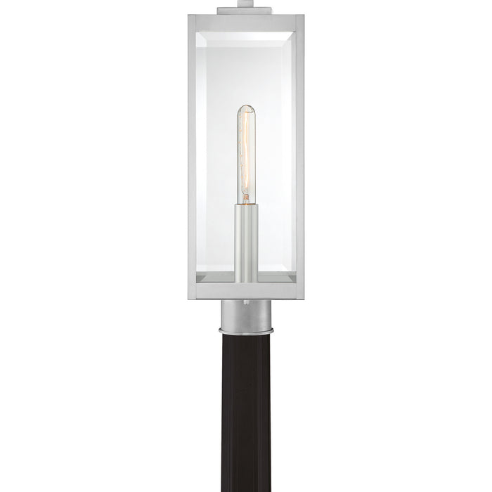 Quoizel WVR9007SS One Light Outdoor Lantern, Stainless Steel