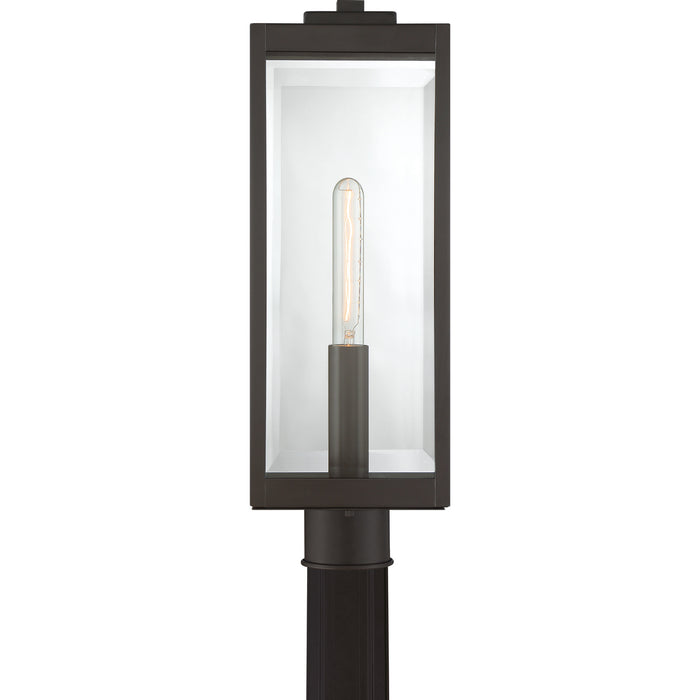 Quoizel WVR9007WT One Light Outdoor Lantern, Western Bronze