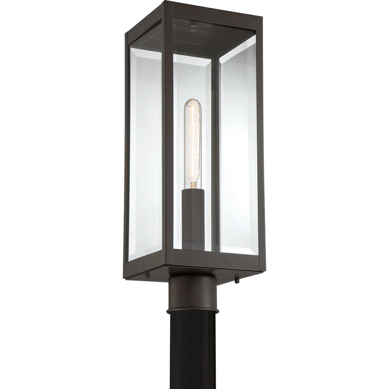 Quoizel WVR9007WT One Light Outdoor Lantern, Western Bronze