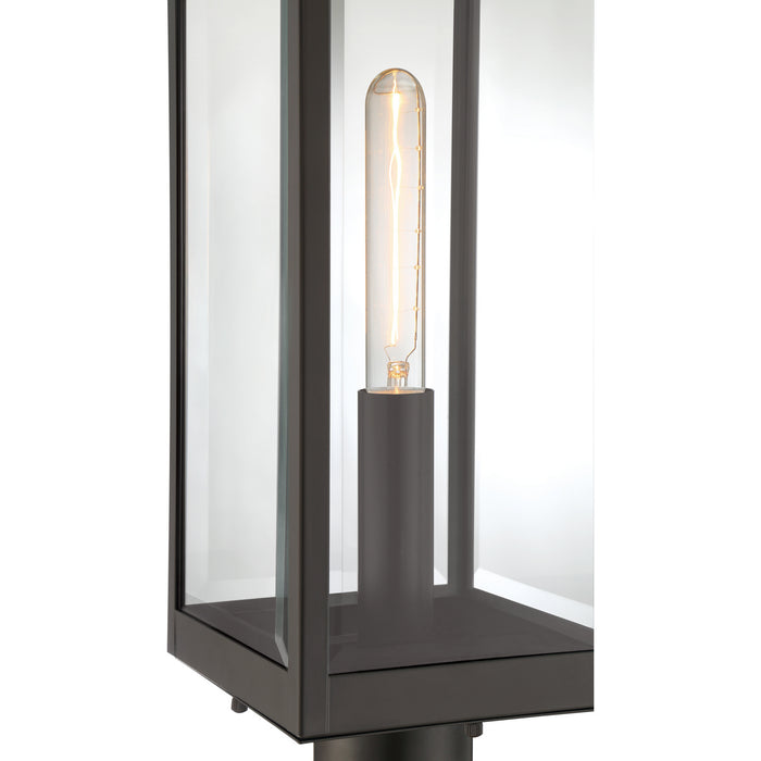 Quoizel WVR9007WT One Light Outdoor Lantern, Western Bronze