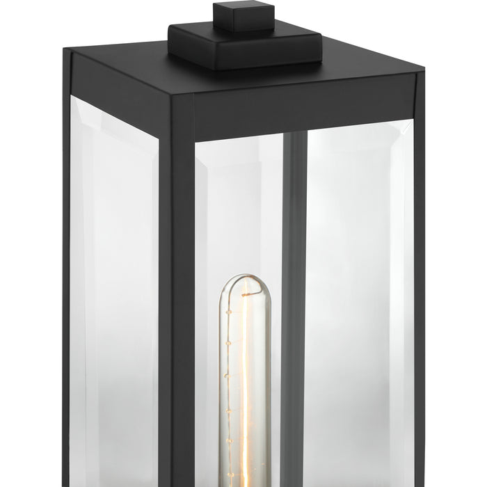 Quoizel WVR9106EK One Light Outdoor Lantern, Earth Black