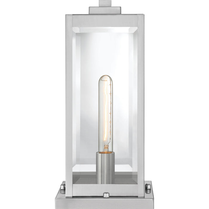 Quoizel WVR9106SS One Light Outdoor Lantern, Stainless Steel