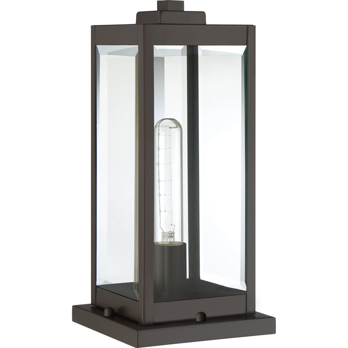Quoizel WVR9106WT One Light Outdoor Lantern, Western Bronze