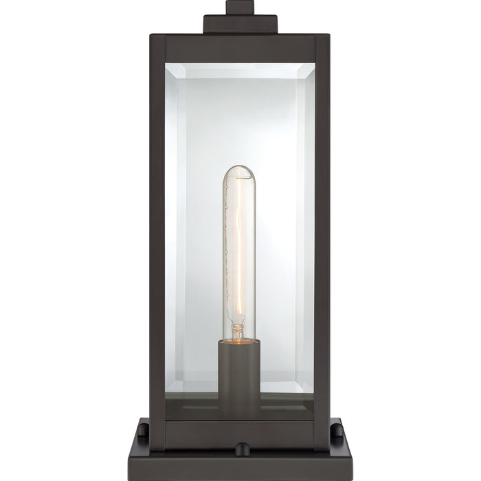 Quoizel WVR9106WT One Light Outdoor Lantern, Western Bronze