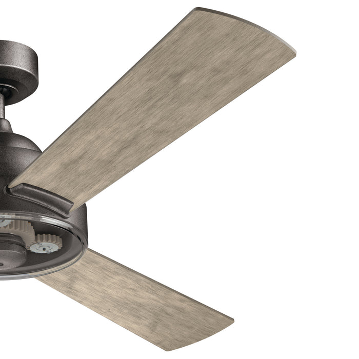 Kichler 300253AVI 60" Ceiling Fan, Anvil Iron