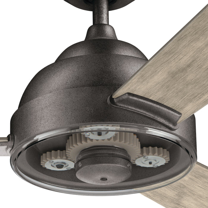 Kichler 300253AVI 60" Ceiling Fan, Anvil Iron