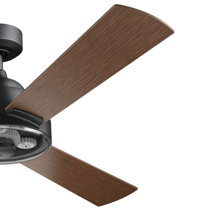Kichler 300253DBK 60" Ceiling Fan, Distressed Black