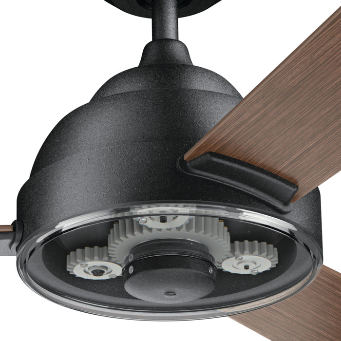 Kichler 300253DBK 60" Ceiling Fan, Distressed Black