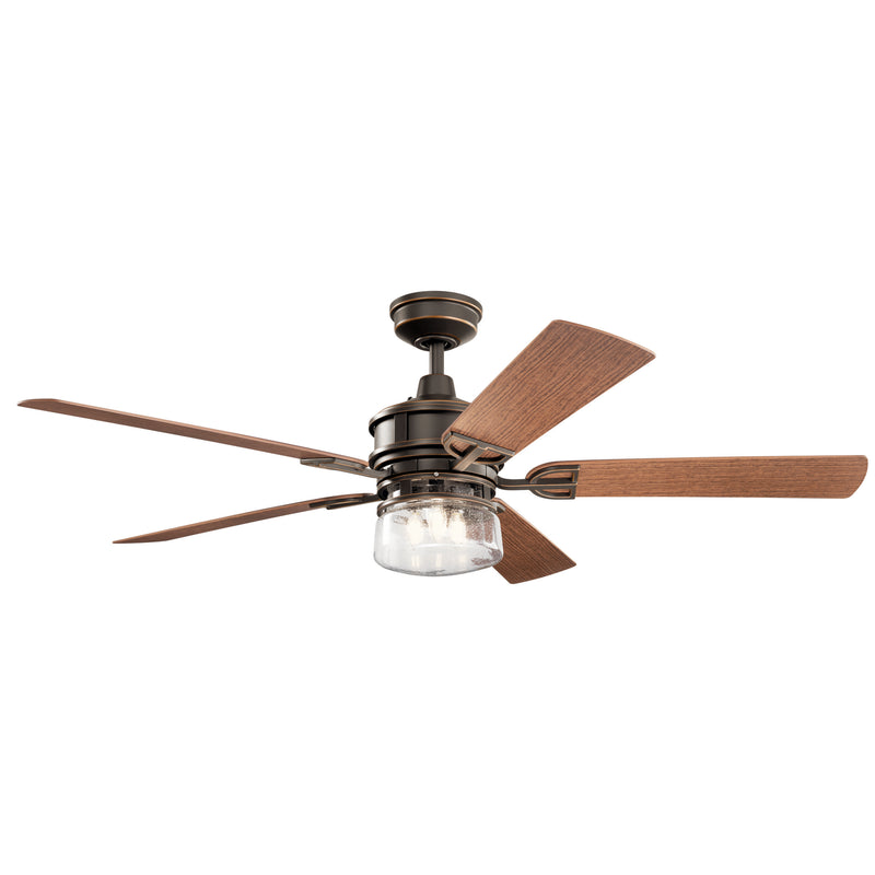 Kichler 310240OZ 60" Ceiling Fan, Olde Bronze