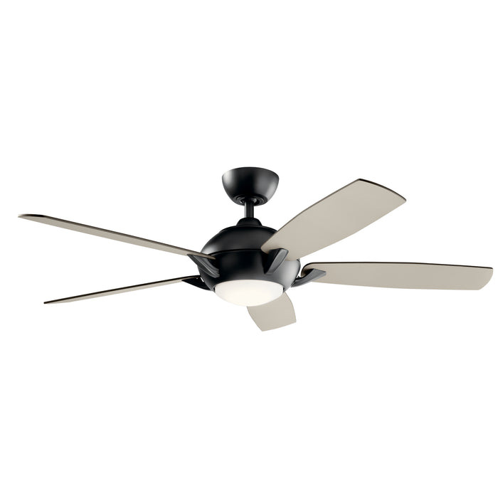 Kichler 330001SBK 54" Ceiling Fan, Satin Black