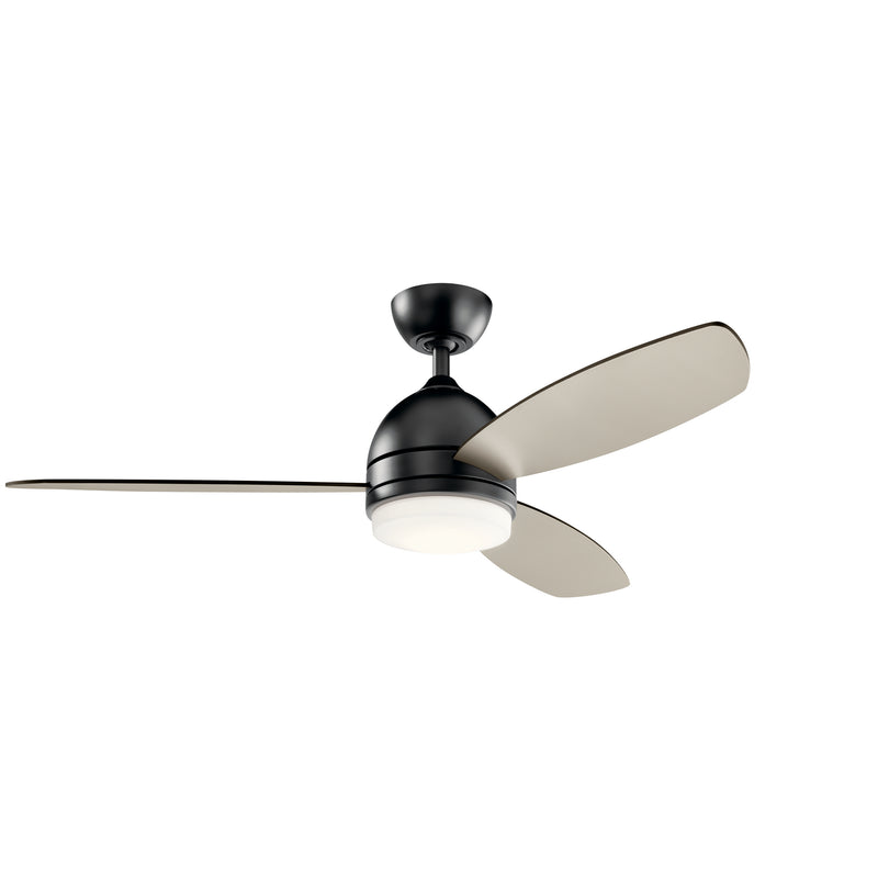 Kichler 330002SBK 52" Ceiling Fan, Satin Black