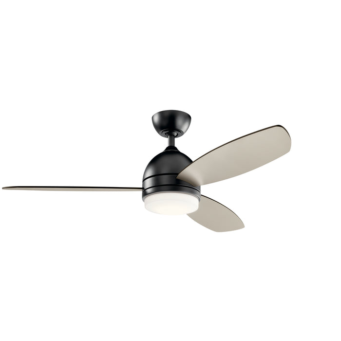 Kichler 330002SBK 52" Ceiling Fan, Satin Black