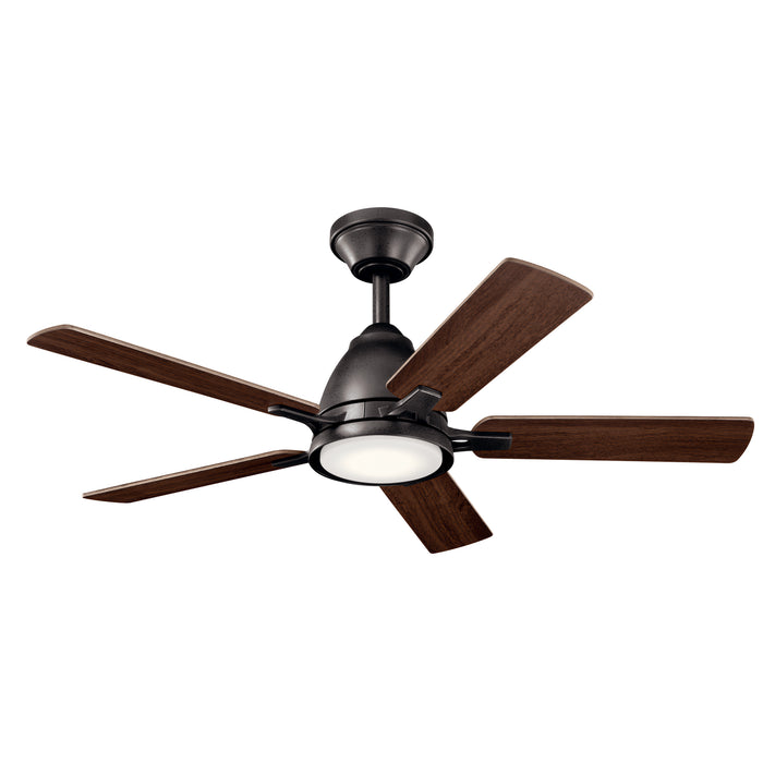 Kichler 330090AVI 44" Ceiling Fan, Anvil Iron