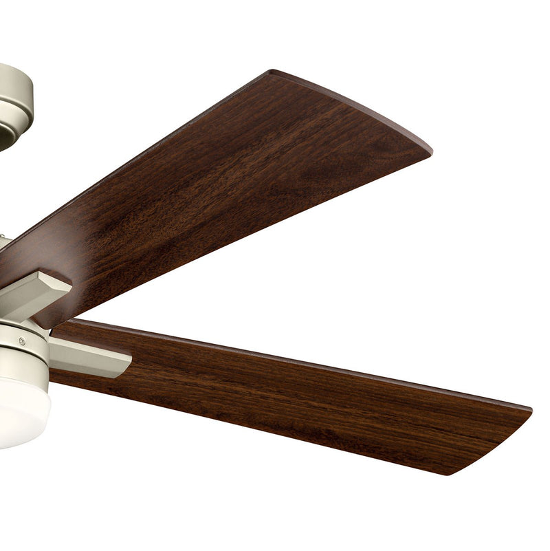 Kichler 330140NI 52" Ceiling Fan, Brushed Nickel