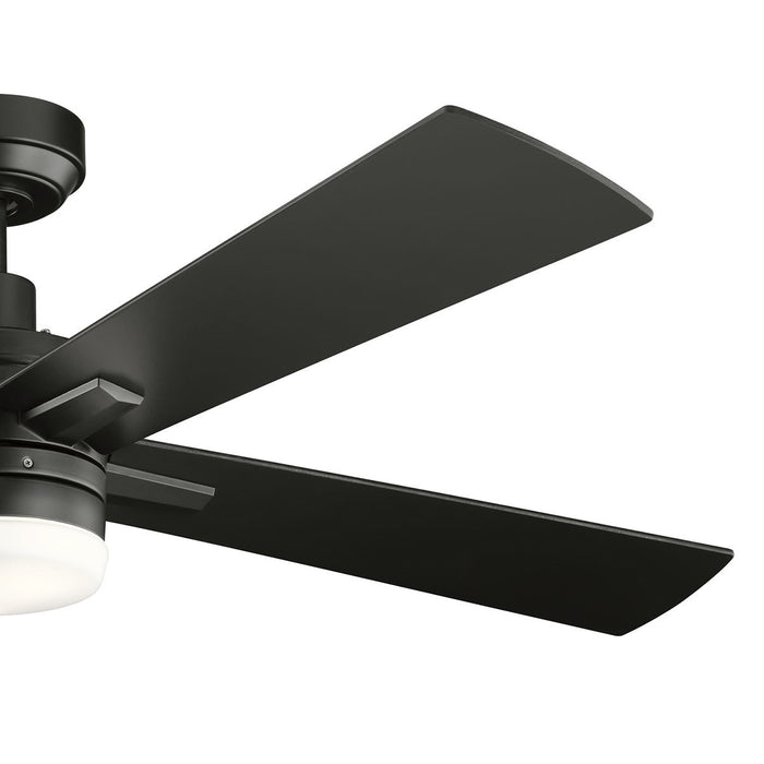 Kichler 330140SBK 52" Ceiling Fan, Satin Black