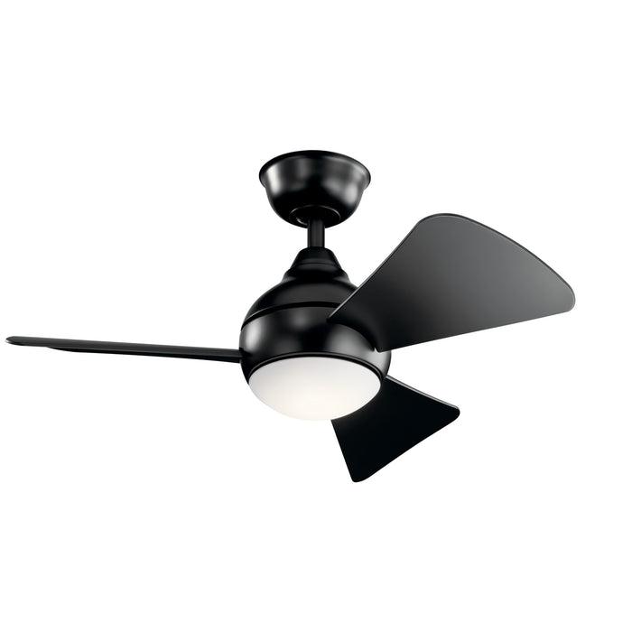 Kichler 330150SBK 34" Ceiling Fan, Satin Black