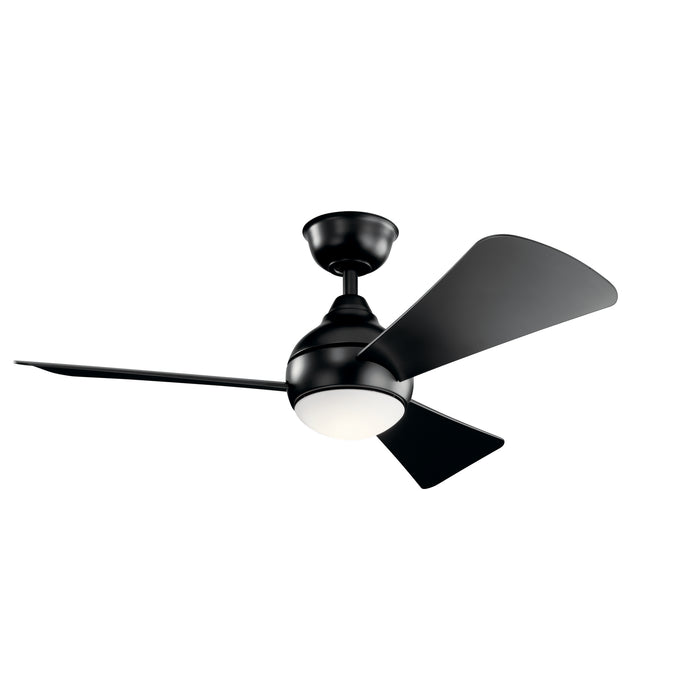 Kichler 330151SBK 44" Ceiling Fan, Satin Black