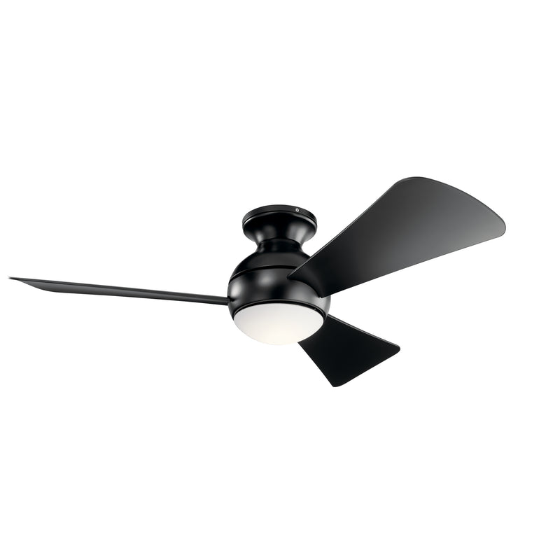 Kichler 330151SBK 44" Ceiling Fan, Satin Black