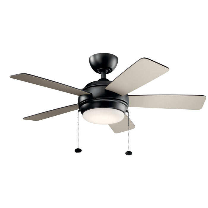 Kichler 330171SBK 42" Ceiling Fan, Satin Black
