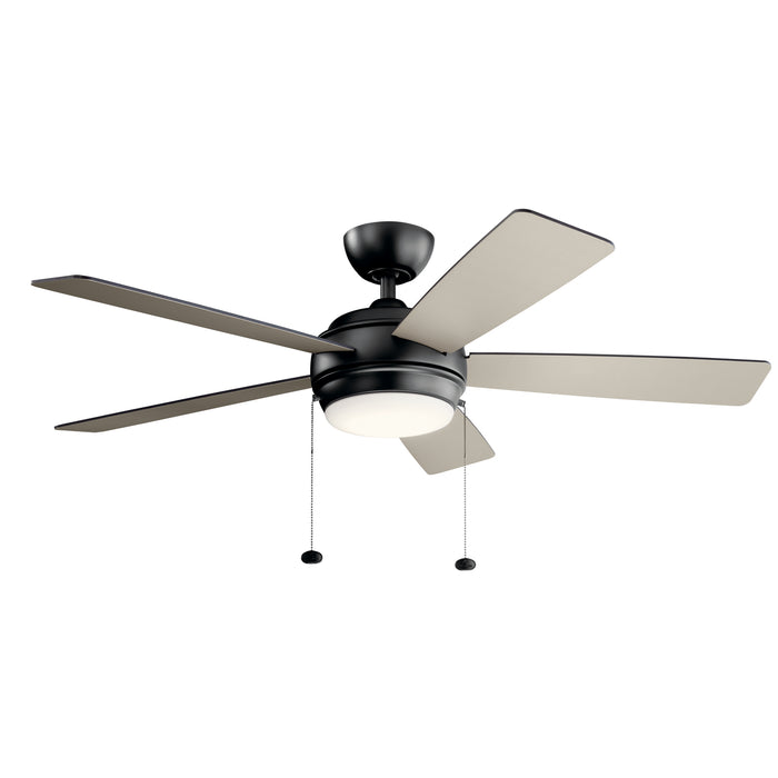 Kichler 330174SBK 52" Ceiling Fan, Satin Black