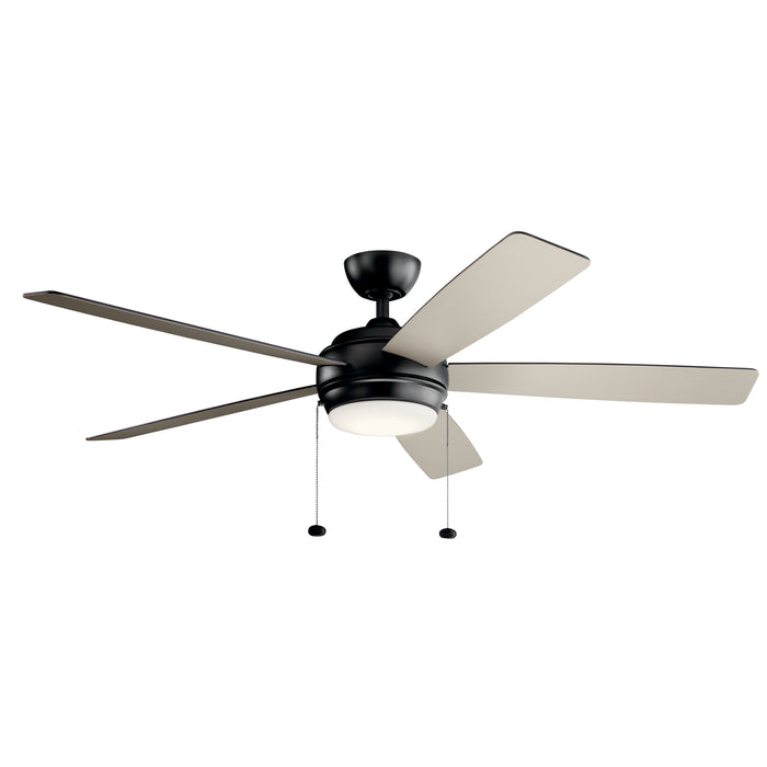 Kichler 330180SBK 60" Ceiling Fan, Satin Black