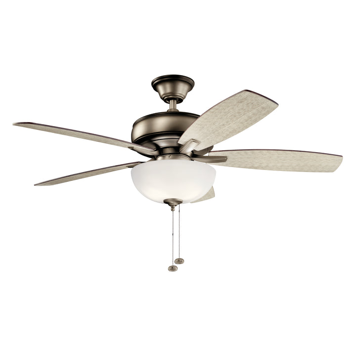 Kichler 330347BAP 52" Ceiling Fan, Burnished Antique Pewter