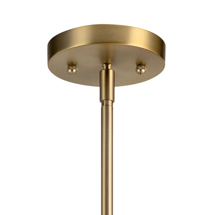 Kichler 42121CLZ Three Light Pendant/Semi Flush, Classic Bronze