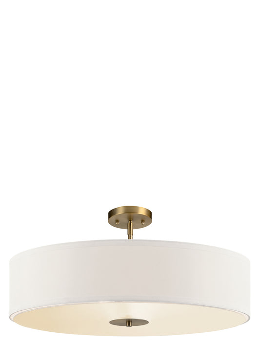 Kichler 42122CLZ Three Light Pendant, Classic Bronze