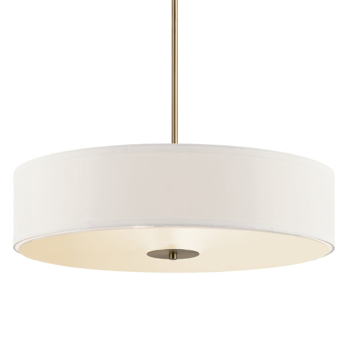 Kichler 42122CLZ Three Light Pendant, Classic Bronze