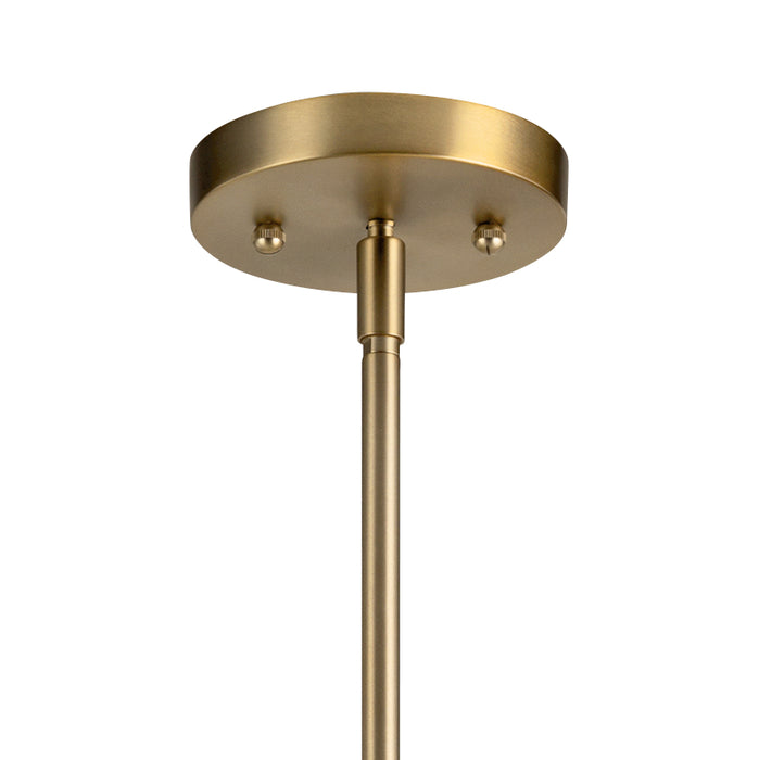Kichler 42122CLZ Three Light Pendant, Classic Bronze