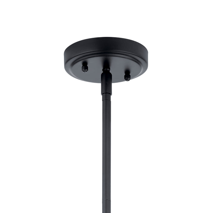 Kichler 42141BK One Light Pendant, Black
