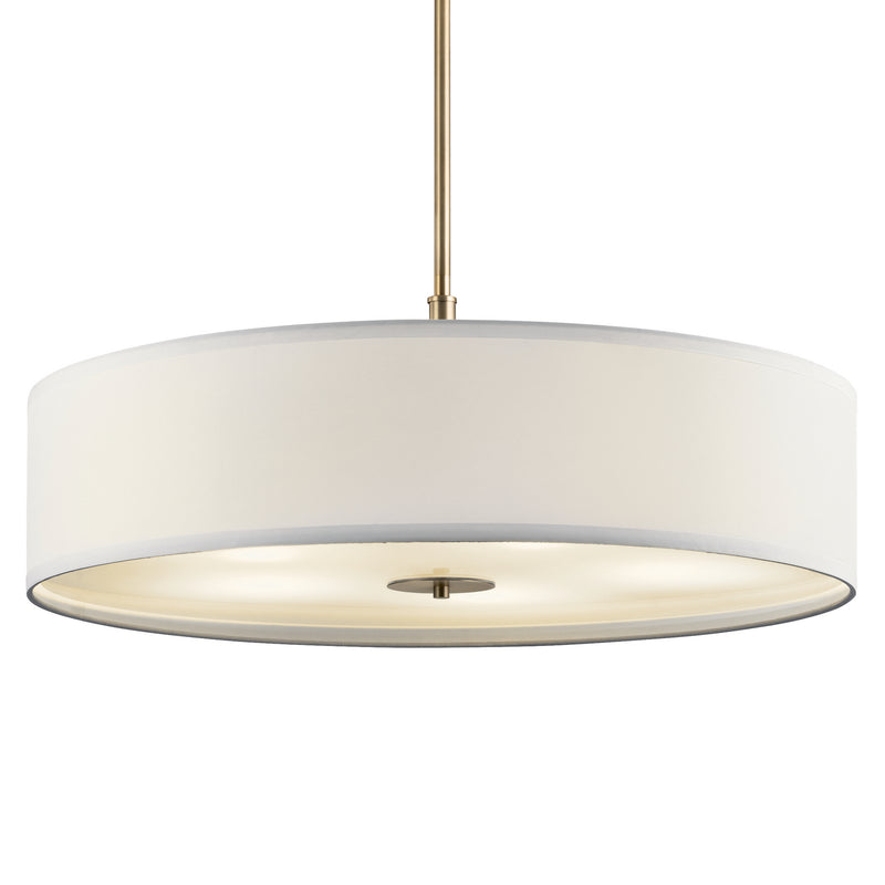 Kichler 42196CLZ Five Light Pendant, Classic Bronze