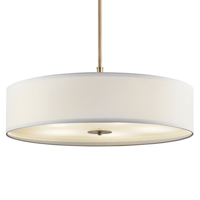 Kichler 42196CLZ Five Light Pendant, Classic Bronze