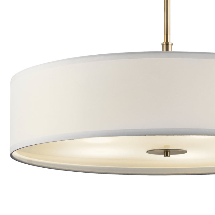 Kichler 42196CLZ Five Light Pendant, Classic Bronze