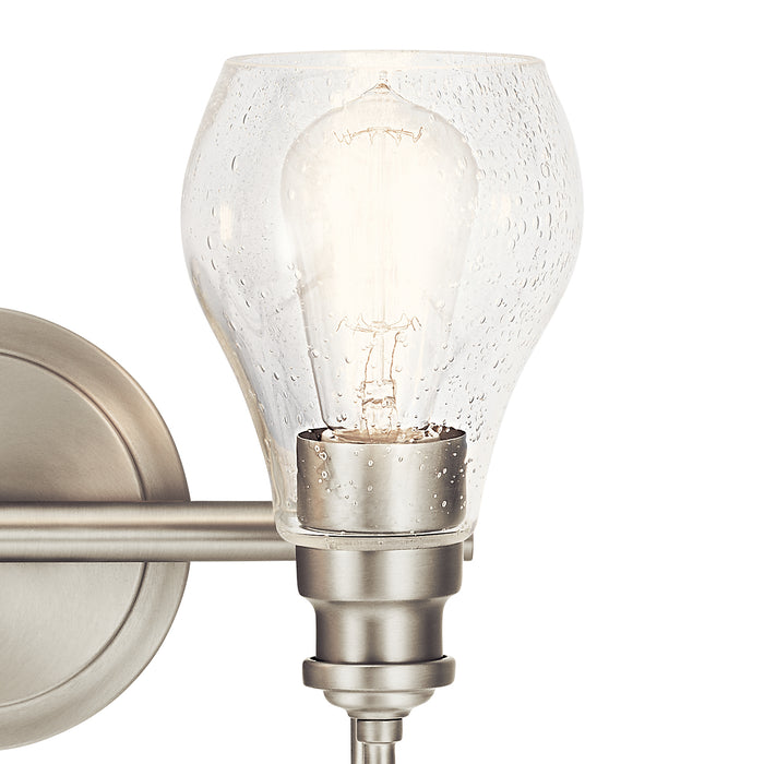 Kichler 45391NI Two Light Bath, Brushed Nickel